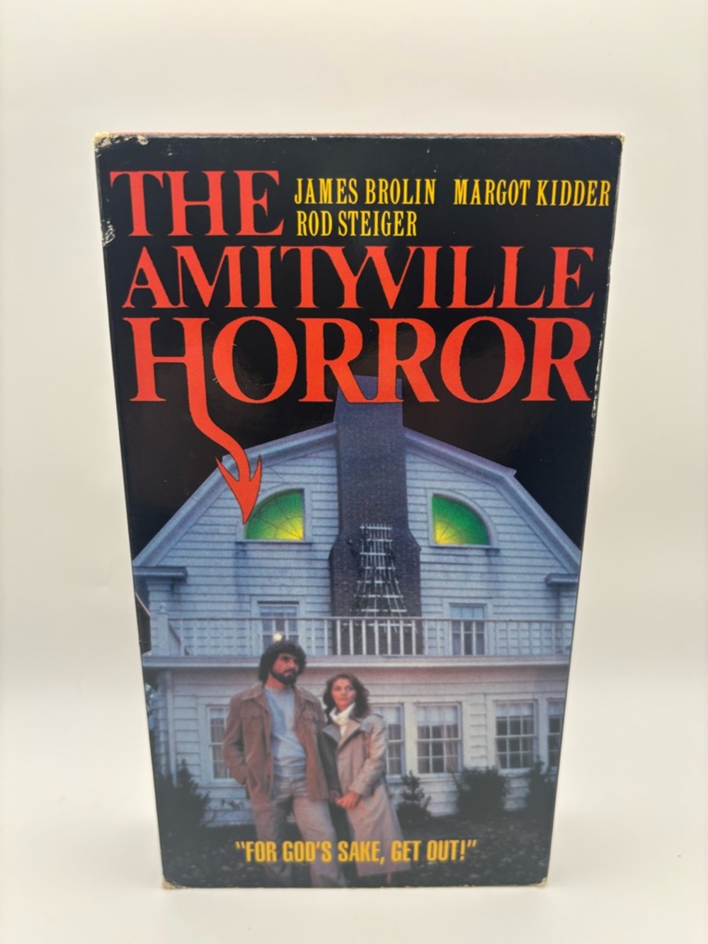 The Amityville Horror VHS 1979 Classic Horror Movie James Brolin Margot Kidder